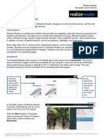 Realize Reader: Navigation and Features
