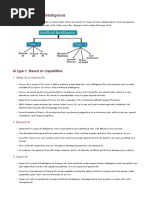 Types of Artificial Intelligence:: AI Type-1: Based On Capabilities