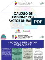 Vs1 Cálculo de Emisiones Por Factor de Emisión 2019