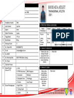 (Format) BIODATA ATLET Arifianto Firmansyah