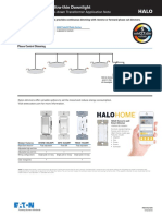 HLB Selecctable Ultra-Thin Downlight: Dimming Guide and Step-Down Transformer Application Note