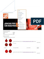 The Home Depot México - Confirmación de La Orden