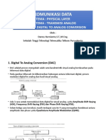 11 Physical Layer Transmisi Analog Digital To Analog Conversion D2AC
