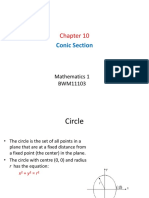 Conic Sections Guide