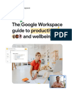 Google Workspace Guide to Productivity and Wellbeing