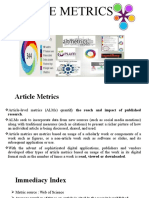 Article Metrics