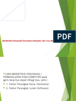 Cara Mendiagnosa Kerusakan Komputer