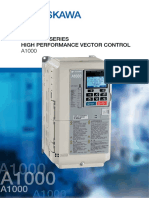 Inverter Series High Performance Vector Control A1000: de Es FR It