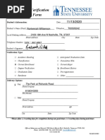 Enrollment Verification Form Rvsed