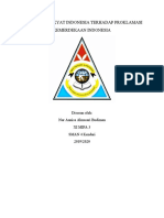 DUKUNGAN RAKYAT INDONESIA TERHADAP PROKLAMASI KEMERDEKAAN INDONESIA (Tgs SJRH)