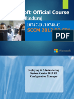 Microsoft Official Course: Trainer: Binduraj