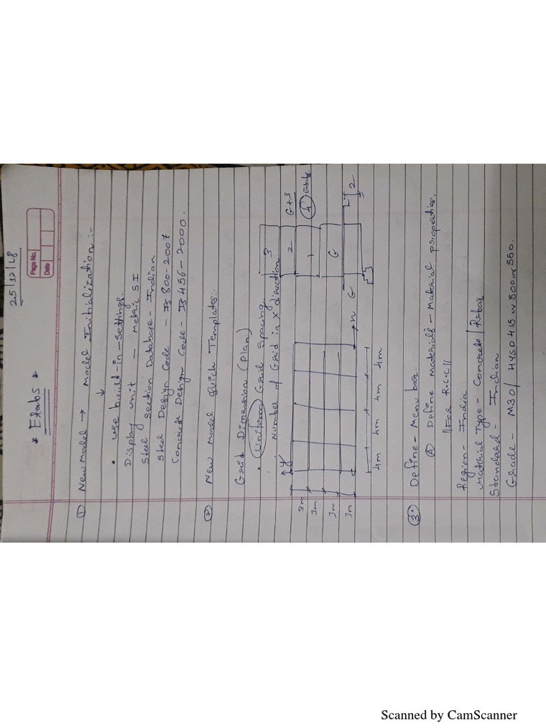 My Etabs Notes | PDF