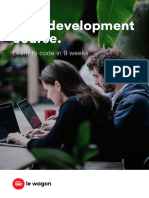 Web Development Course.: Learn To Code in 9 Weeks