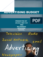 Advt and budget-converted