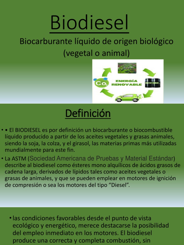 S4 - Biodisel | PDF | Biodiésel | Aceite vegetal