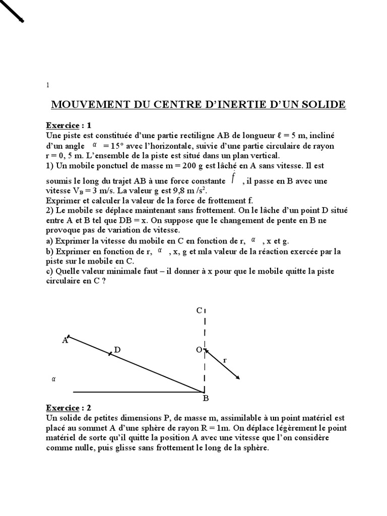 Comment Pourrait On Dévier Un Filet D eau Sans Contact Schéma Physique en Terminales | PDF | Vitesse | Masse