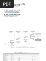 ARM Cortex-Family (V7-A)