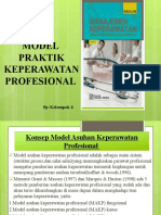 MODEL PRAKTIK KEPERAWATAN PROFESIONAL(1)