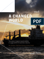 A Changed World: The State of Digital Transformation in A Post COVID-19 Maritime Industry