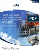 Using ISO Quality Standards To Plan Your Compressed Air System