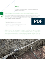 Monitoring System: Different Types of Concrete Temperature Sensors and Maturity Meters