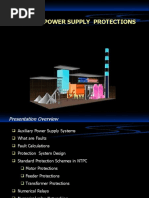 Protection of  AUX POWER SUPPLY