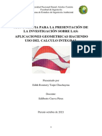 Aplicaciones Geometricas Haciendo Uso Del Calculo Integral