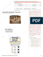 Béton 300 Béton 350 Béton 400 - Dosage Du Béton - Cours Génie Civil - Outils, Livres, Exercices Et Vidéos