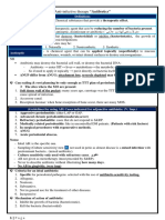 Anti-Infective Therapy "Antibiotics": Definitions Chemotherapeutic Agent Anti-Microbial Agent