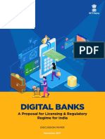 Digital Banks - A Proposal For Licensing and Regulatory Regime For India