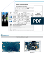 Teknis Data Remote Control & PCB