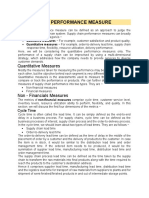 December 4 2021 SCM Performance Measure