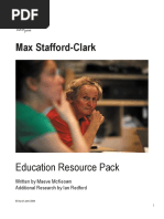 Max Stafford Clark Workpack