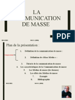 La Communication de Masse