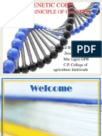 Gp501-Priniciple of Genetics: Genetic Code