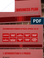 The Business Plan Format