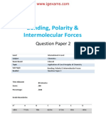 Bonding, Polarity & Intermolecular Forces 2 QP