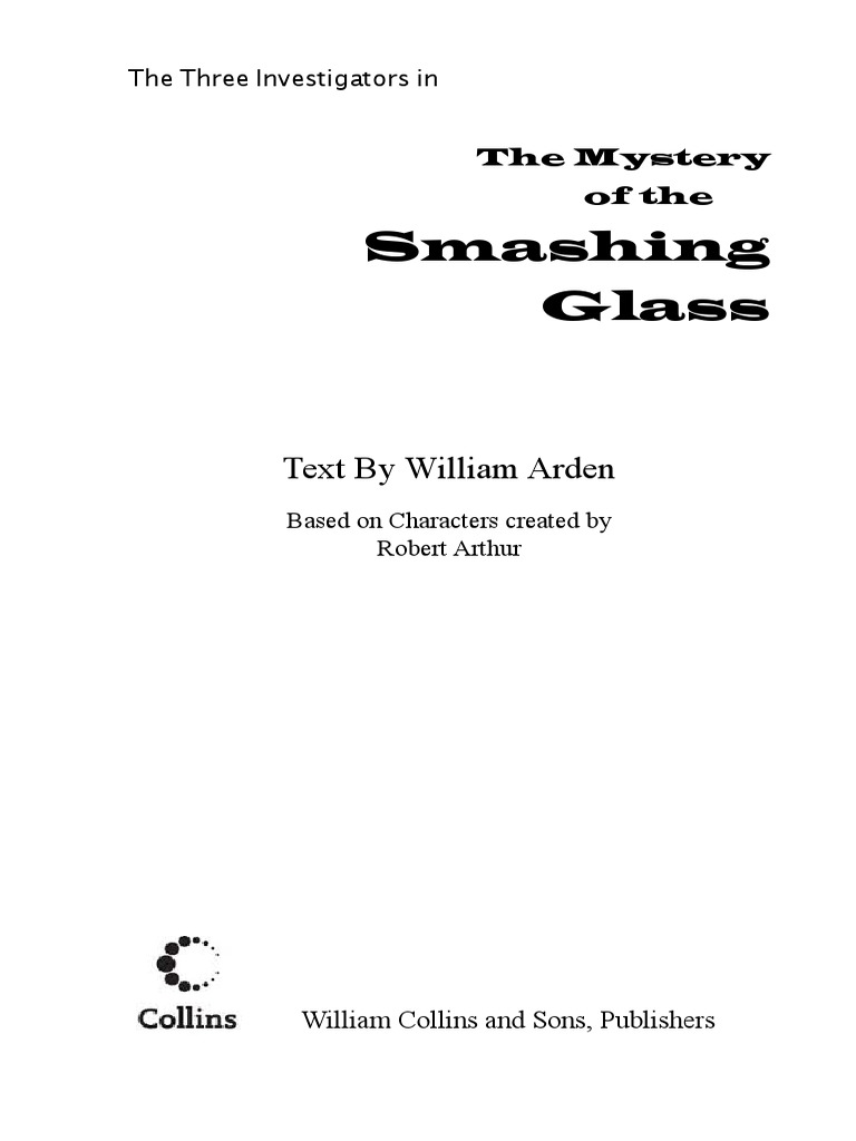 38 The Mystery of The Smashing Glass PDF