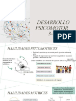 Desarrollo psicomotor 3-6 años