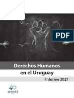 Derechos Humanos en El Uruguay 2021