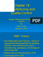 Manufacturing and Quality Control