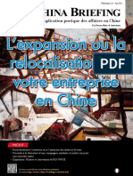 Lexpansion Ou La Relocalisation de Votre Entreprise en Chine