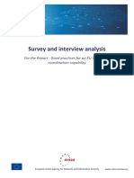 Survey and Interview Analysis
