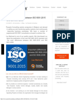 Differences Between ISO 90012015 and ISO 90012008