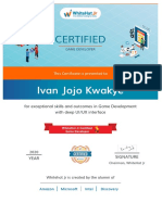 Certified: Ivan Jojo Kwakye
