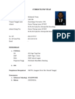 Format CV