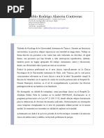 Ejemplo de Semblanza Curricular | PDF