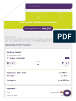 Flyadeal - Saudi Arabia's New Low Fares Airline - Itinerary