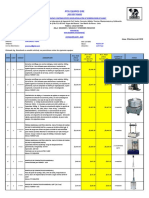 Cotización de equipos para laboratorio de suelos, concreto y asfalto