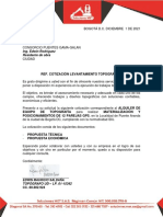 Cotización de levantamiento topográfico de 12 parejas GPS en Puente Aranda, Bogotá